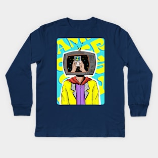 90s Kid Kids Long Sleeve T-Shirt